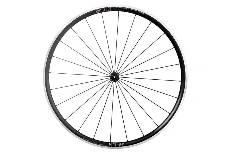Hunt 4 Season Aero V2 Wheelset Black Rim brake QR Shimano F/H-4