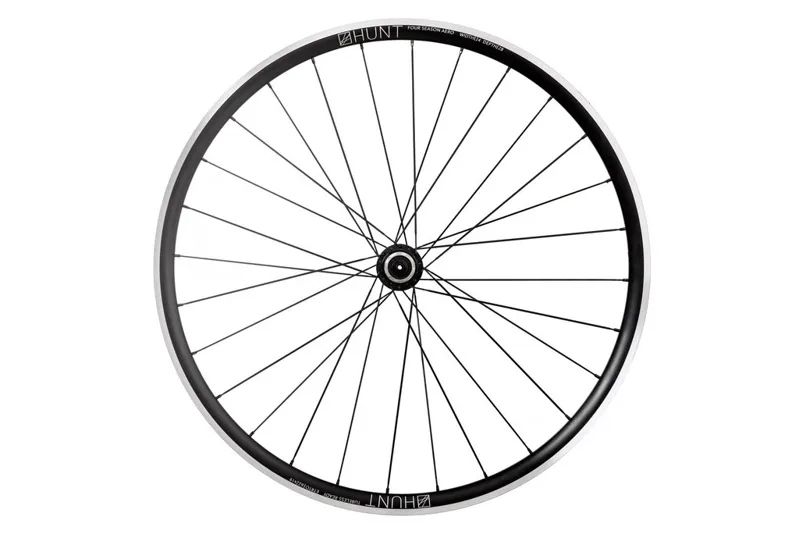 Hunt 4 Season Aero V2 Wheelset Black Rim brake QR Shimano F/H-5