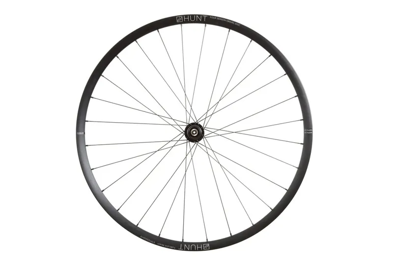 HUNT 4 Season Gravel Disc Wheelset 12mm thru axles Shimano Freeehub-7