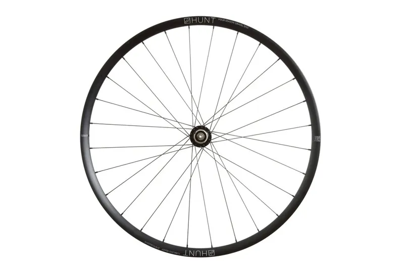 HUNT 4 Season Gravel Disc Wheelset 12mm thru axles Shimano Freeehub-6