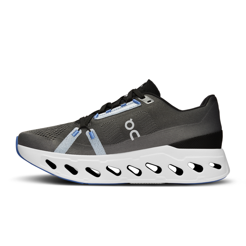 On Cloudeclipse Men's running shoe in Black/Frost-5