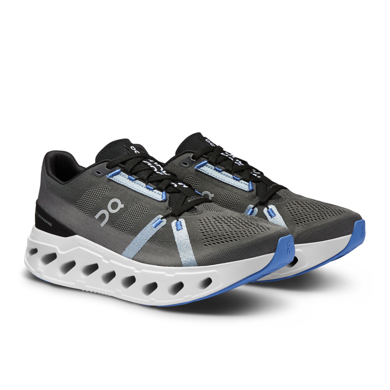 On Cloudeclipse Men's running shoe in Black/Frost-2