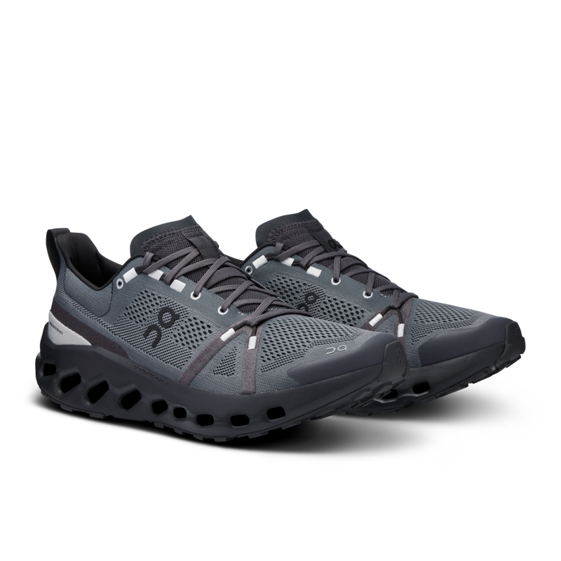 On Cloudsurfer Trail Men's Running Shoe in Eclipse/Black-5