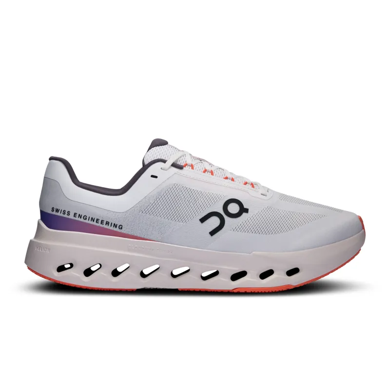 On Running Cloudsurfer Next Men's Running shoe in White/Flame
