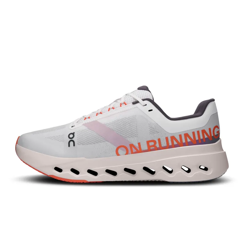 On Running Cloudsurfer Next Men's Running shoe in White/Flame-4