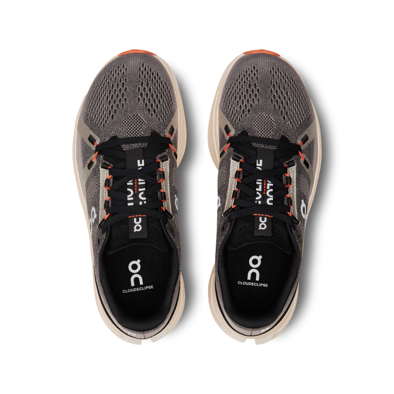 On Cloudeclipse Women's running shoe in Fade/Sand-5