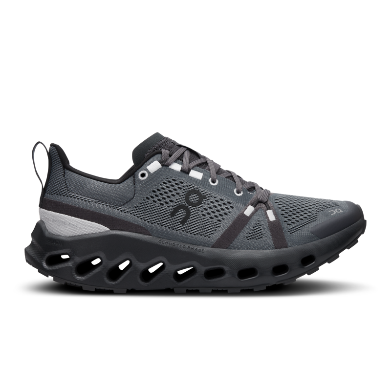 On Cloudsurfer Trail Women's Running Shoe in Eclipse/Black-4