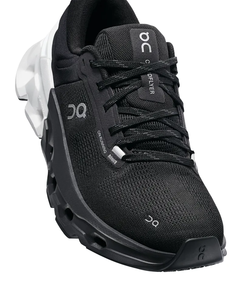 On Running Cloudflyer 5 women's running shoe in Black/White-3