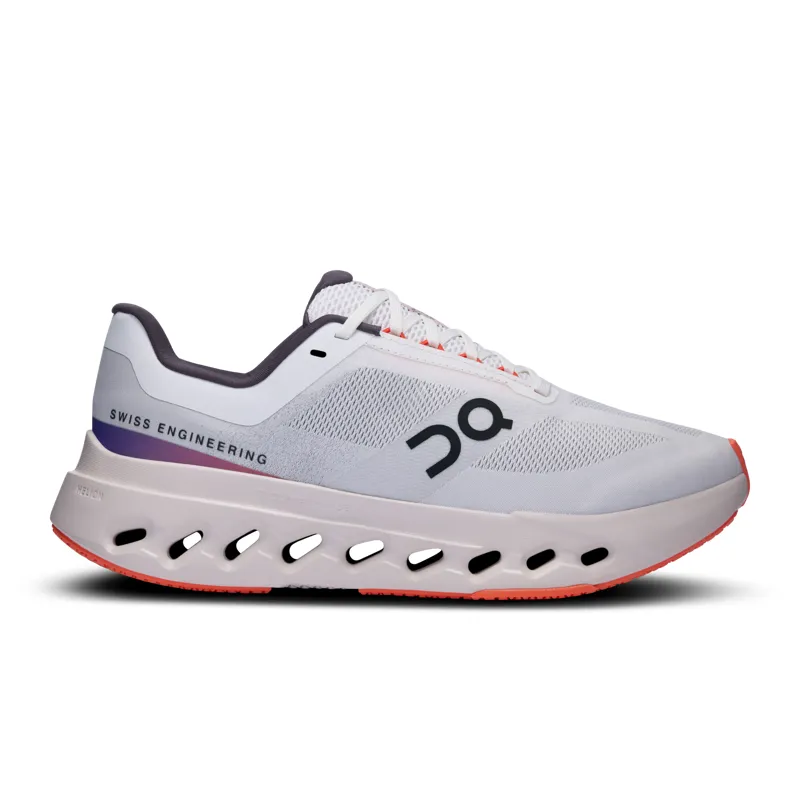 On Running Cloudsurfer Next Women's Running shoe in White/Flame