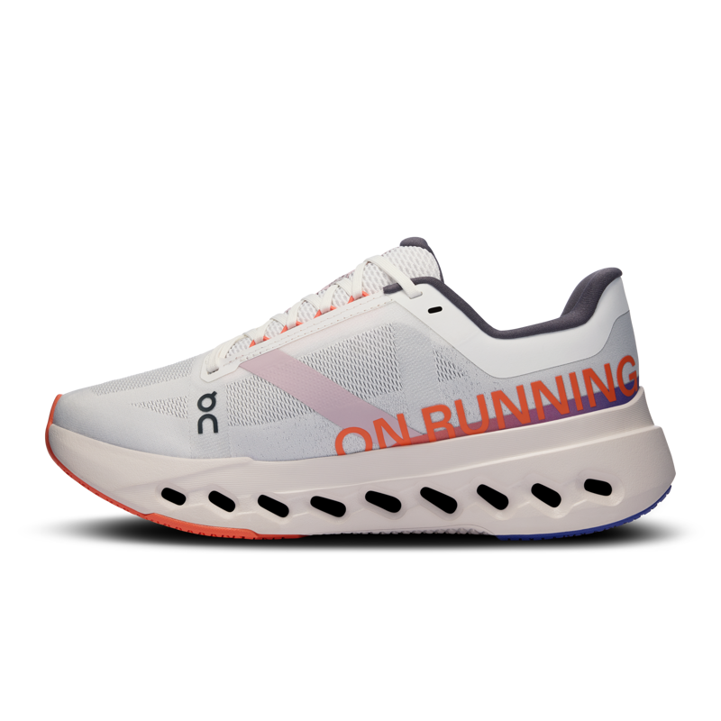 On Running Cloudsurfer Next Women's Running shoe in White/Flame-3