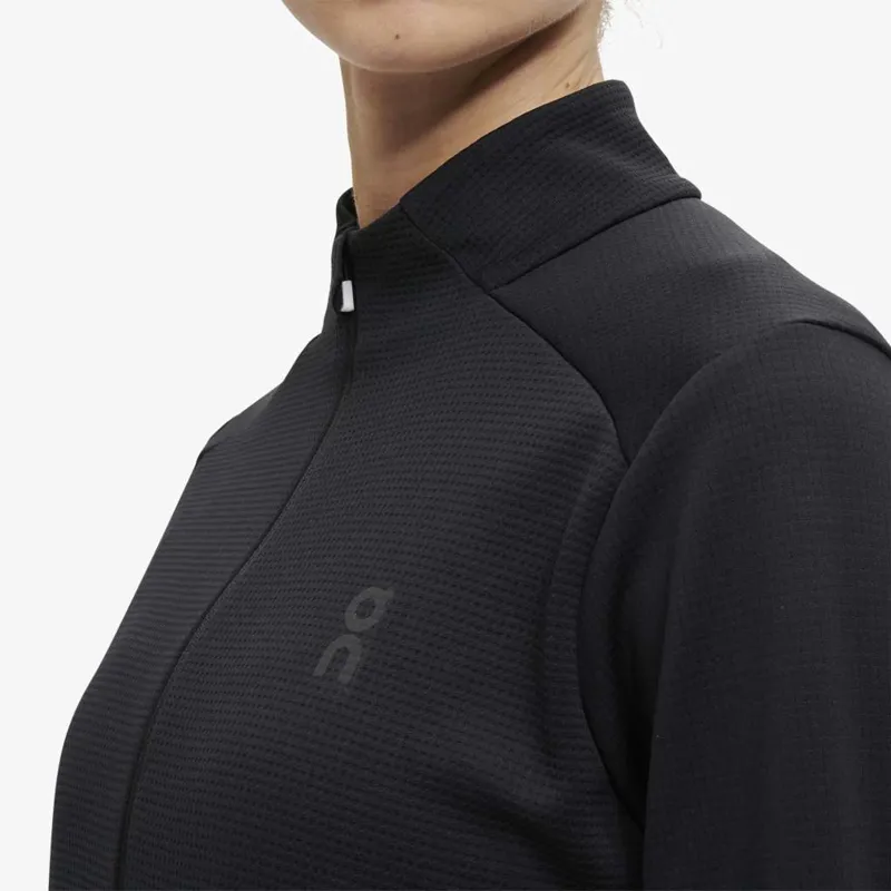 On Running Climate Shirt Womens in Black-3