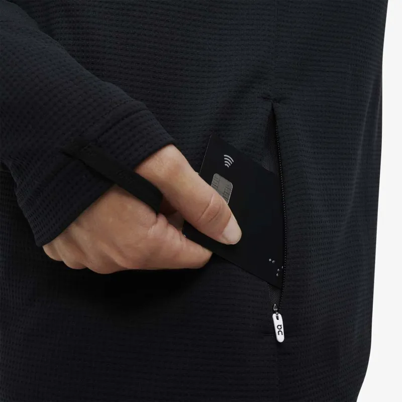 On Running Climate Shirt Womens in Black-6