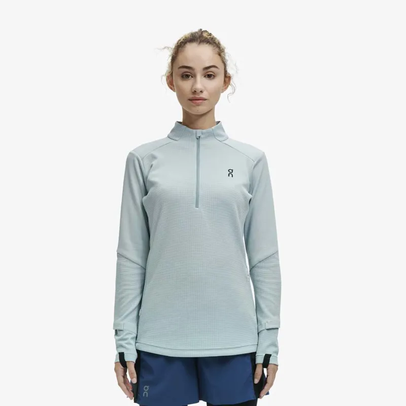 On Running Climate Shirt Womens in Sea