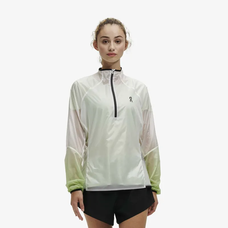 On Running Zero Jacket  Womens in White/Meadow