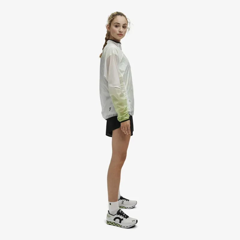 On Running Zero Jacket  Womens in White/Meadow-1