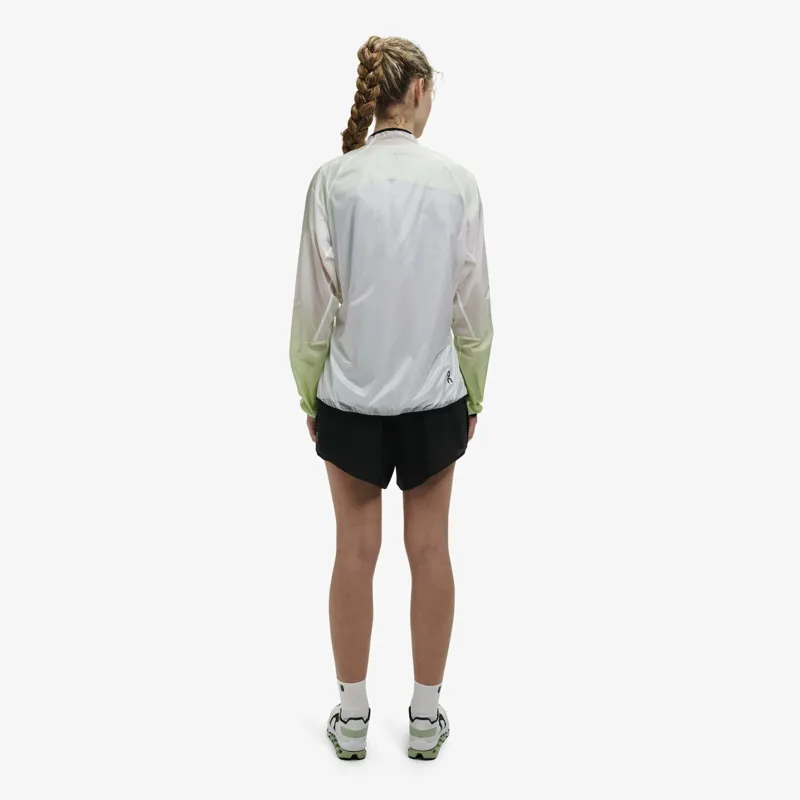 On Running Zero Jacket  Womens in White/Meadow-2