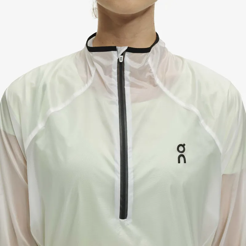 On Running Zero Jacket  Womens in White/Meadow-3