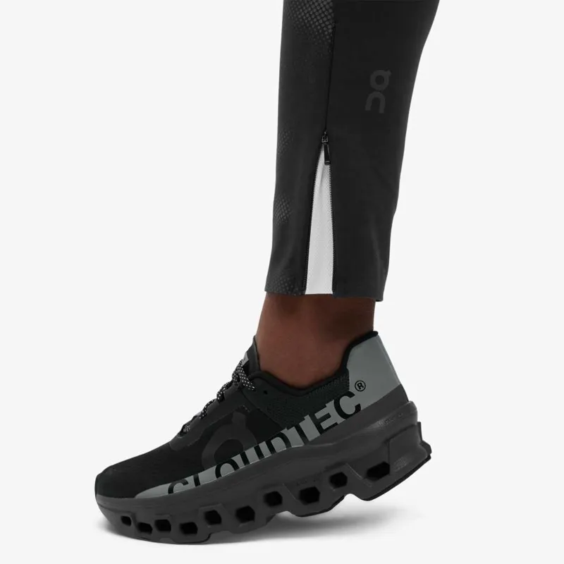 On Running Tights Long Lumos Womens in black/reflective-6