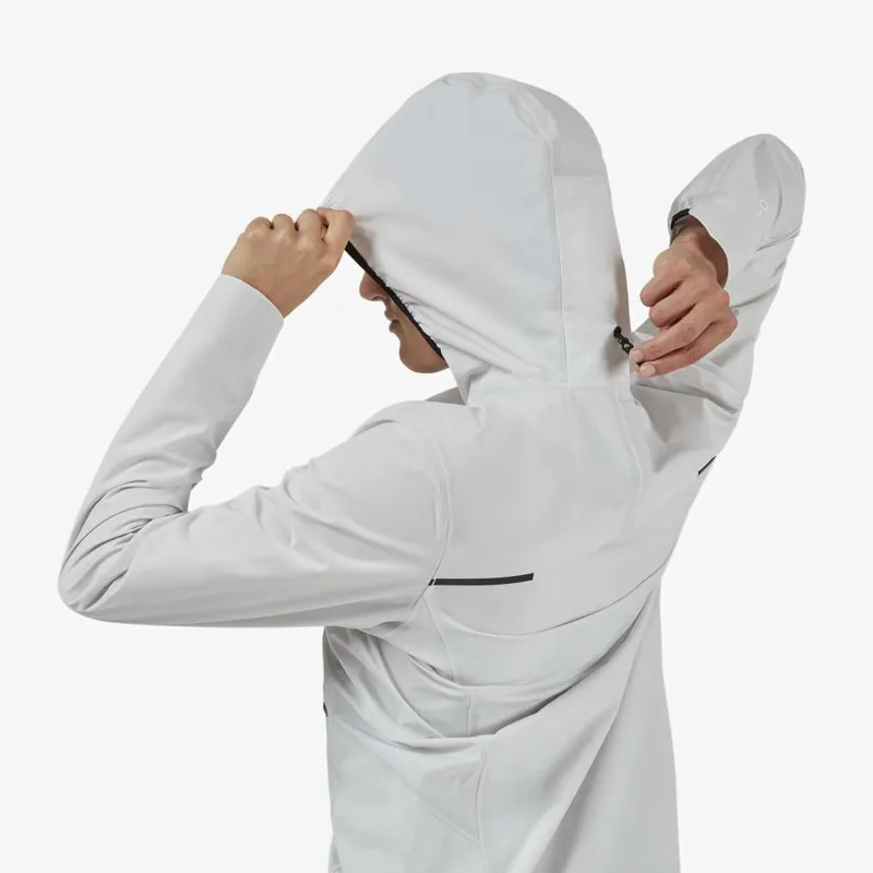On Running Women's Waterproof Anorak in White-5
