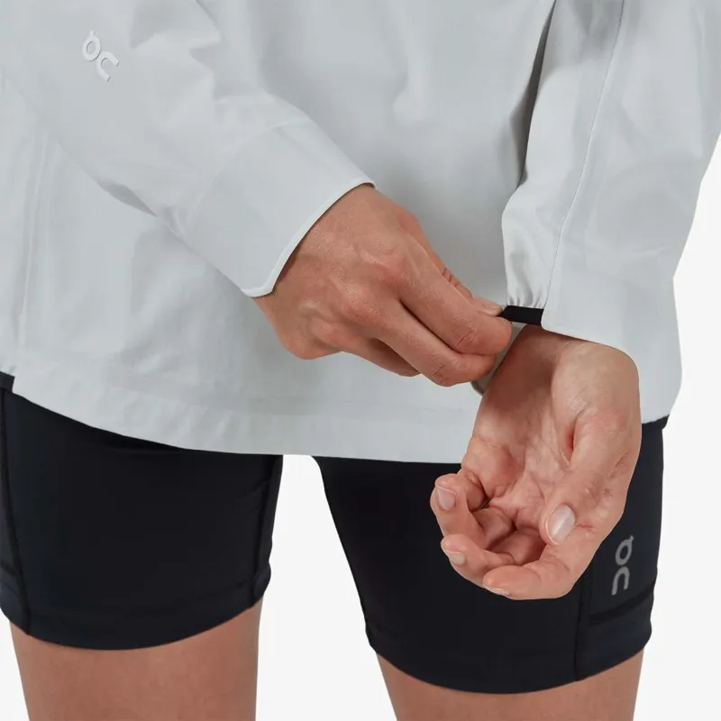 On Running Women's Waterproof Anorak in White-6