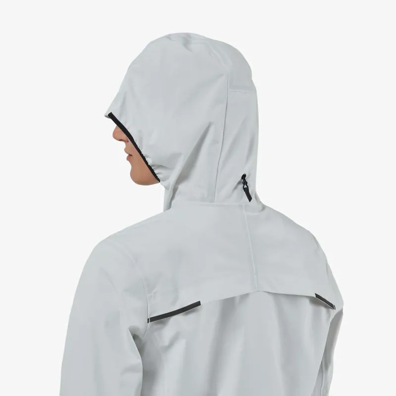 On Running Women's Waterproof Anorak in White-7