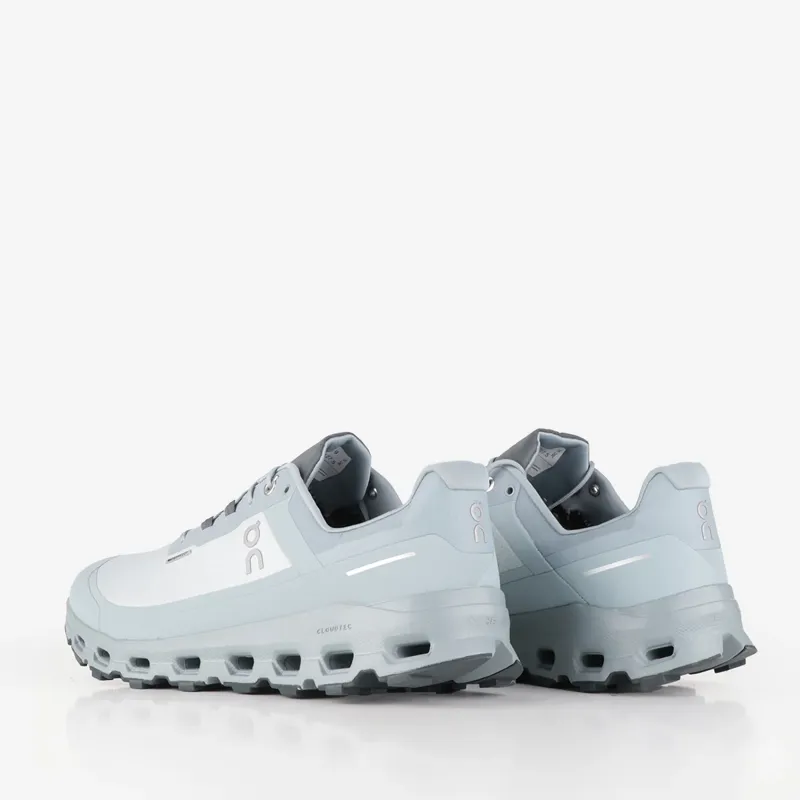 On Cloudvista Waterproof Men's trail running shoe in Glacier/Cobble-2