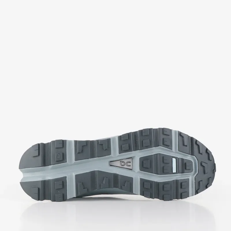 On Cloudvista Waterproof Men's trail running shoe in Glacier/Cobble-3