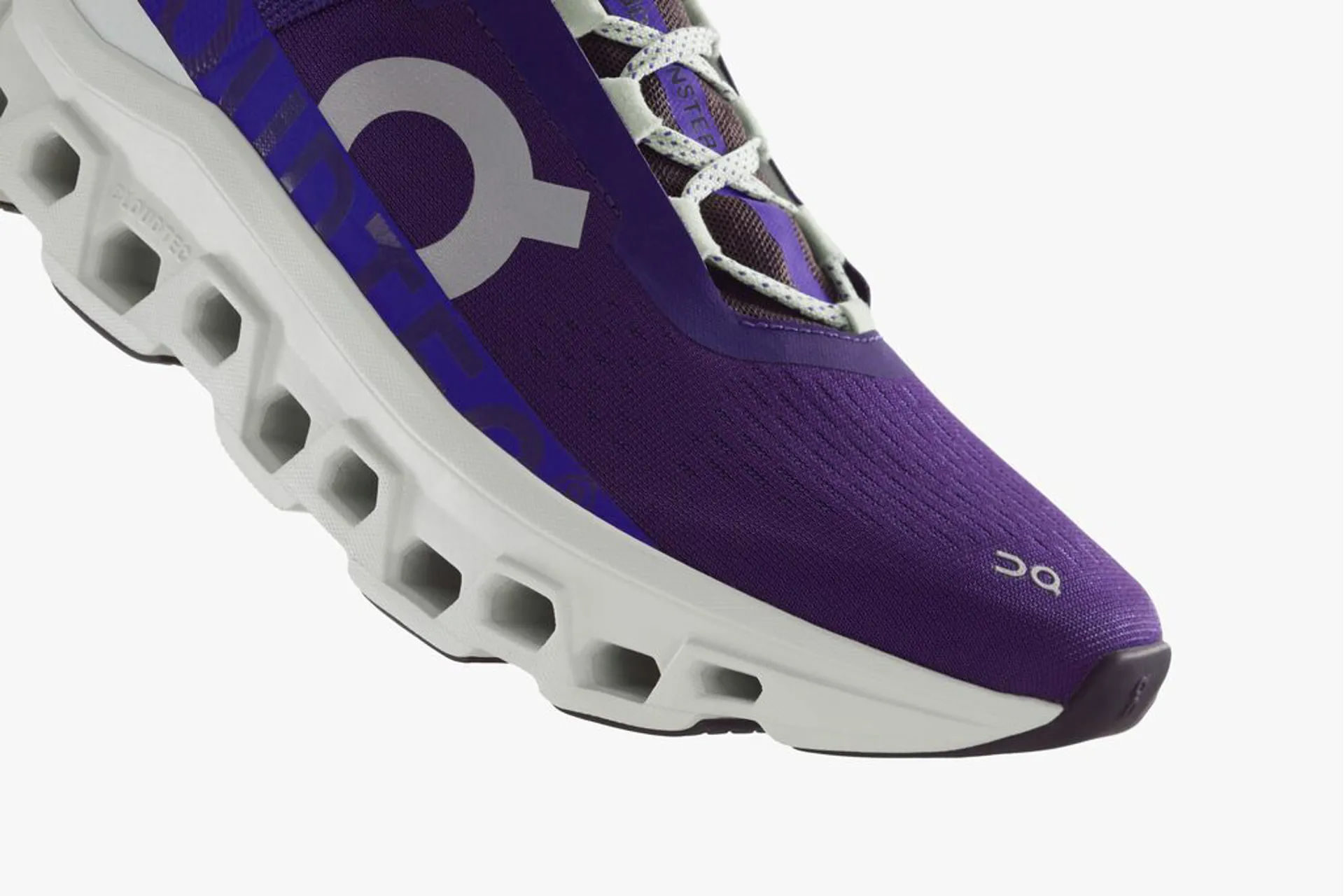 On Running Cloudmonster Mens Running Shoes in Acai/Aloe
