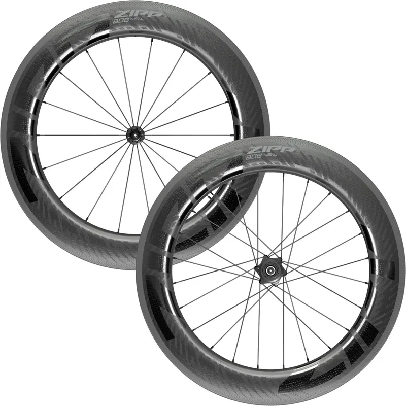 Zipp 808 Tubeless NSW Wheelset Rim Brake Shimano Freehub