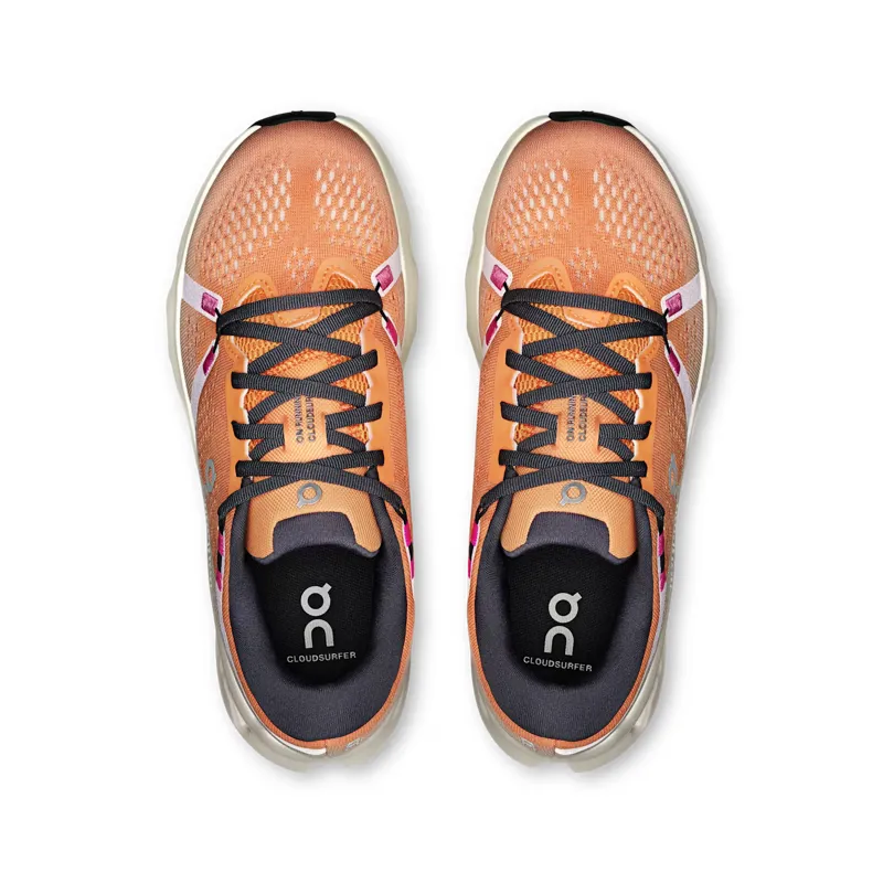 On Running Cloudsurfer 2 Womens running shoe in Tangerine/Ivory-1