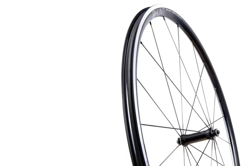 Hunt Race Aero V4 Wheelset Black Shimano Freehub QR-1