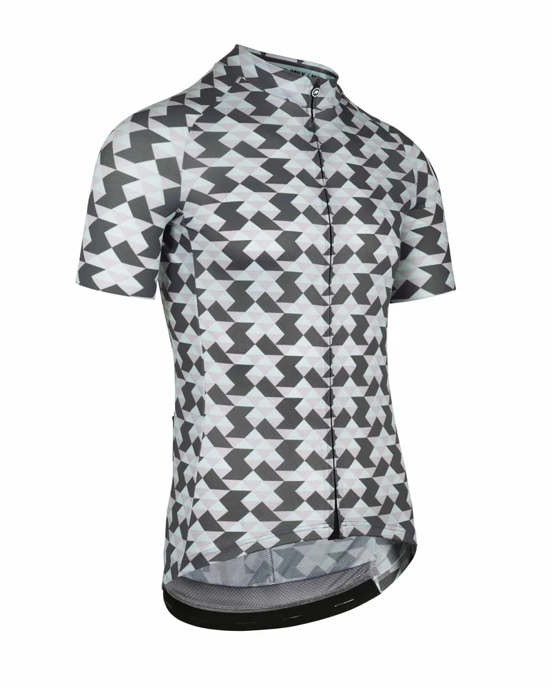 2020 Assos FASTLANE Short Sleeve Jersey Diamond Grey Mens-1