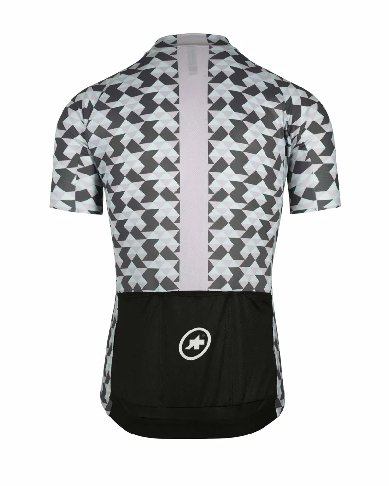 2020 Assos FASTLANE Short Sleeve Jersey Diamond Grey Mens-2