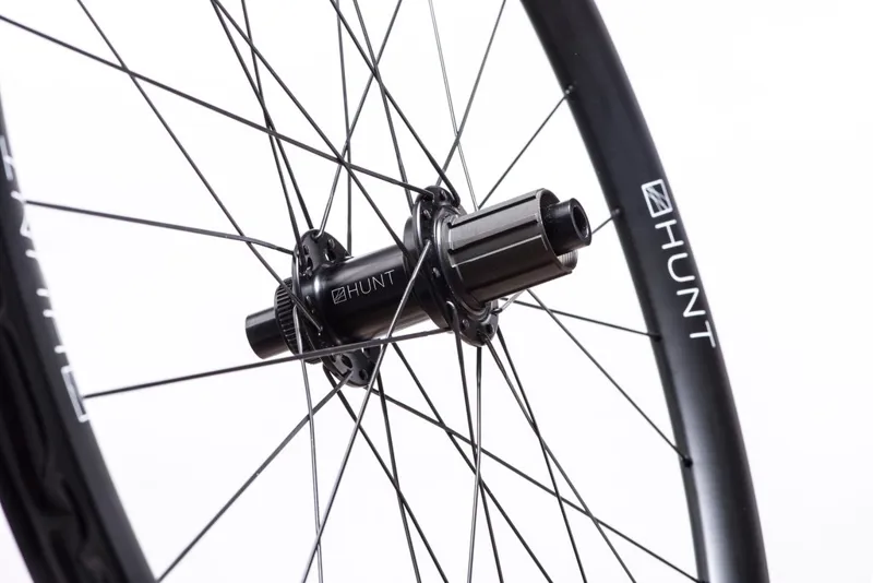 2019 Hunt 35 Carbon Gravel Disc X-Wide Wheelset Black-5