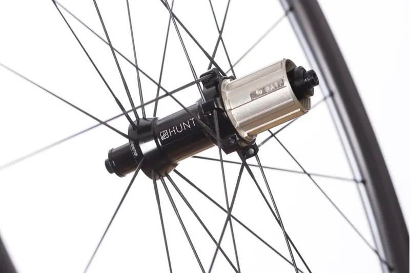 2019 Hunt 36 Carbon Wide Aero Wheelset Black-5
