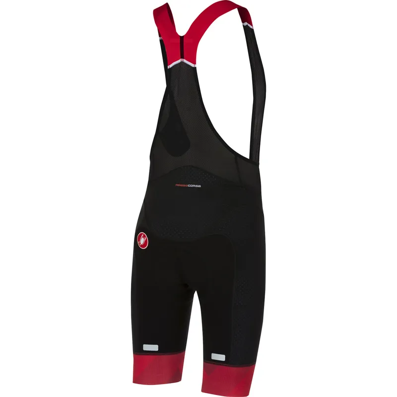 2018 Castelli Free Aero Race Bibshort kit version in black/red-1