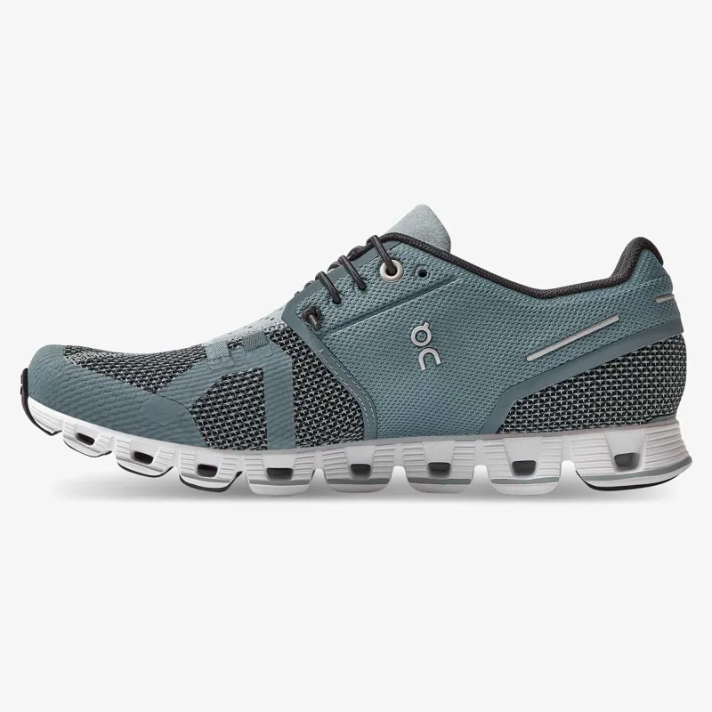 2021 On Running Cloud Womens shoe in Tide/Magnet-4