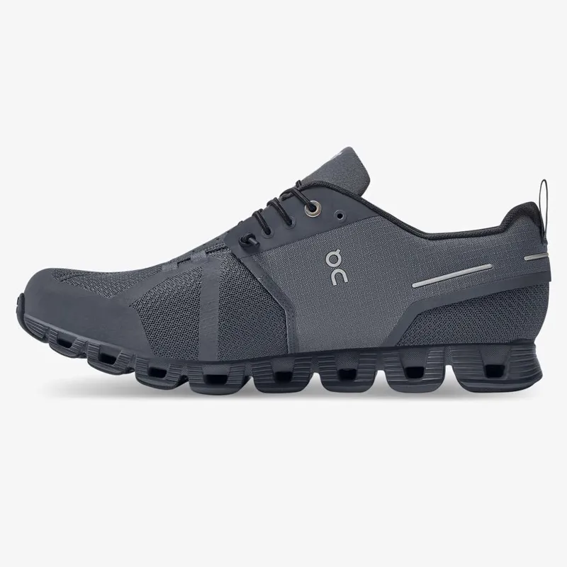 On Running Men's Cloud Waterproof shoe in Eclipse/Rock-1