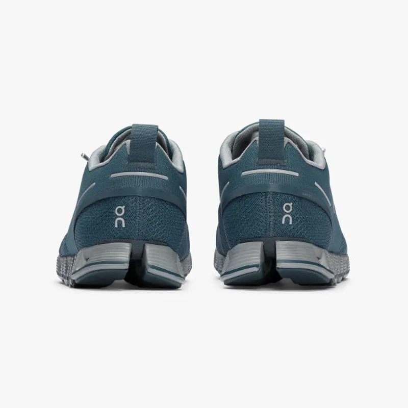 On Running Women's Cloud Waterproof shoe in Storm/Lunar-4