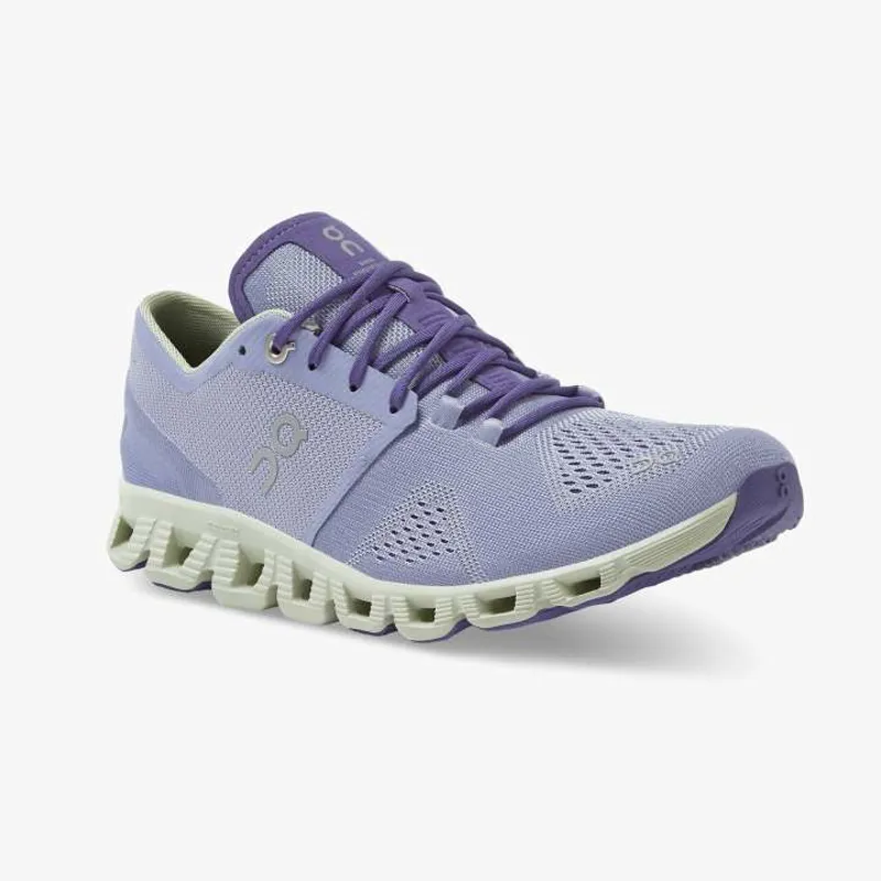 2022 On Running Cloud X Womens Trainer in Lavender/Ice-1