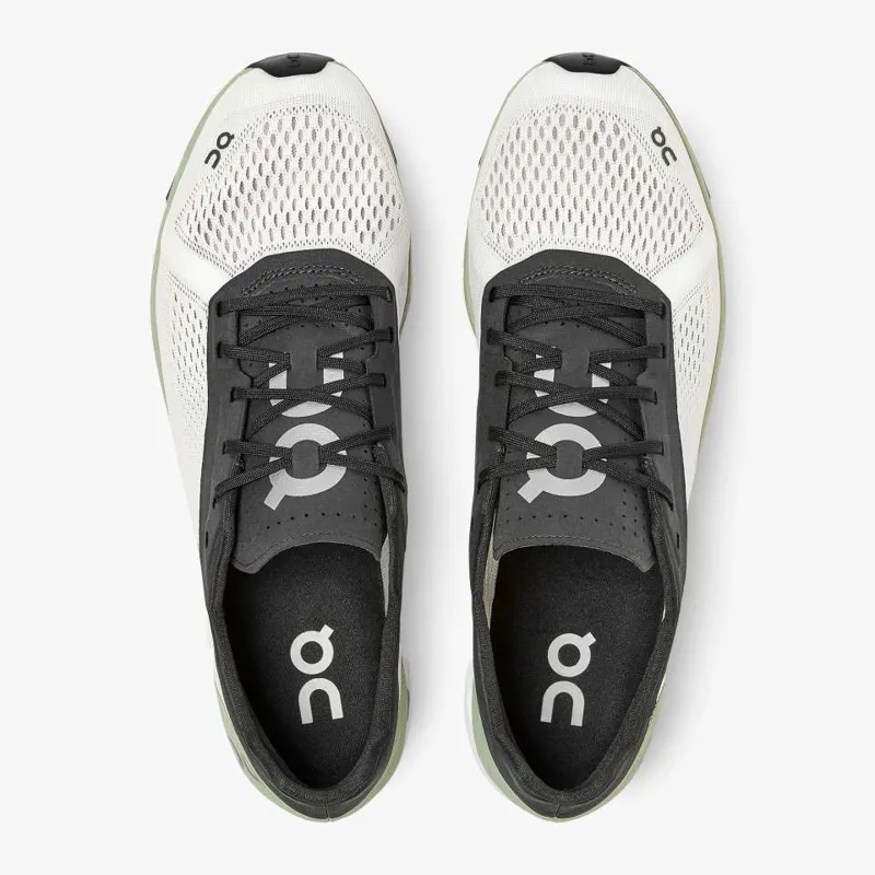 On Running Cloudboom Womens running shoe in White/Black-1