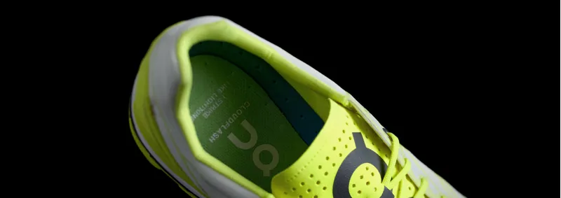 On Running Cloudflash Mens Race Shoe in Neon/White-5