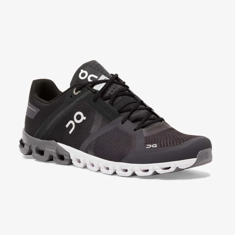 On Running Cloudflow Mens in Black/Asphalt-5