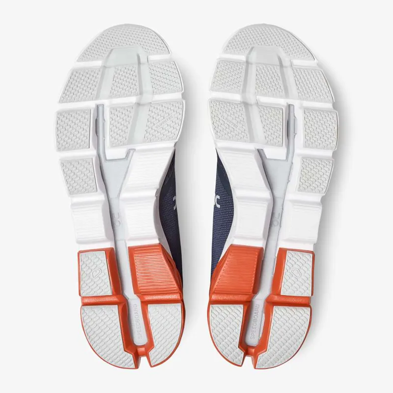 On Running Cloudflyer Mens Running shoe in Midnight/Rust-1