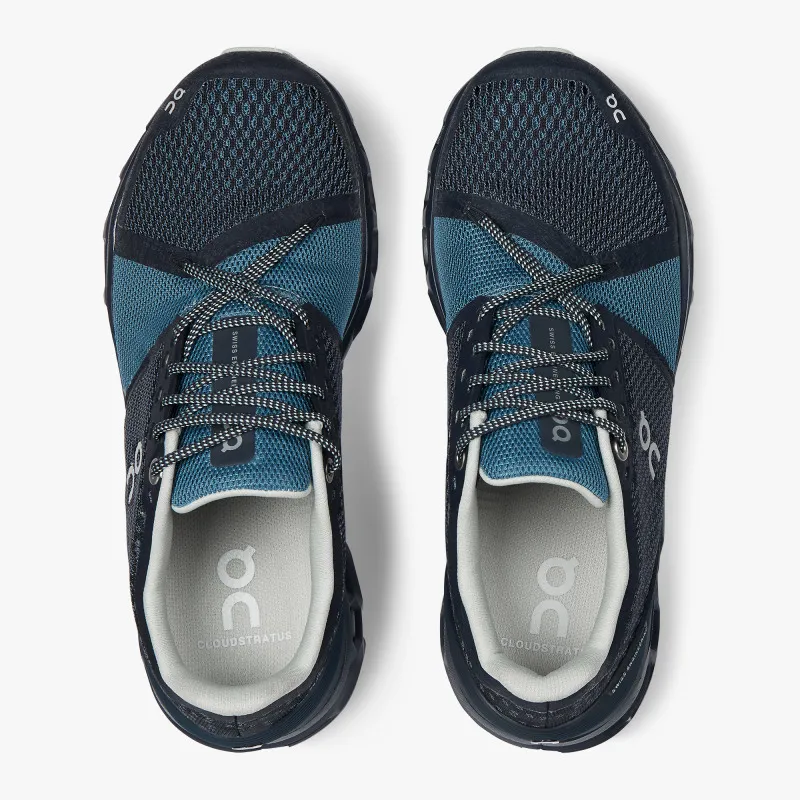 2019 On Running Cloudstratus Womens Navy/Dust-1