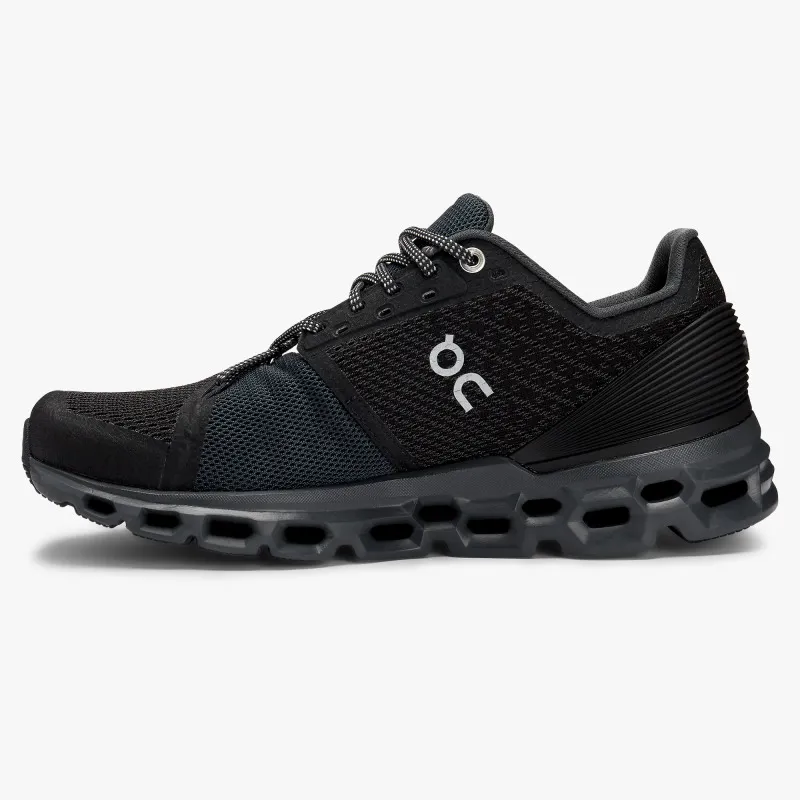 2019 On Running Cloudstratus Womens Black-3