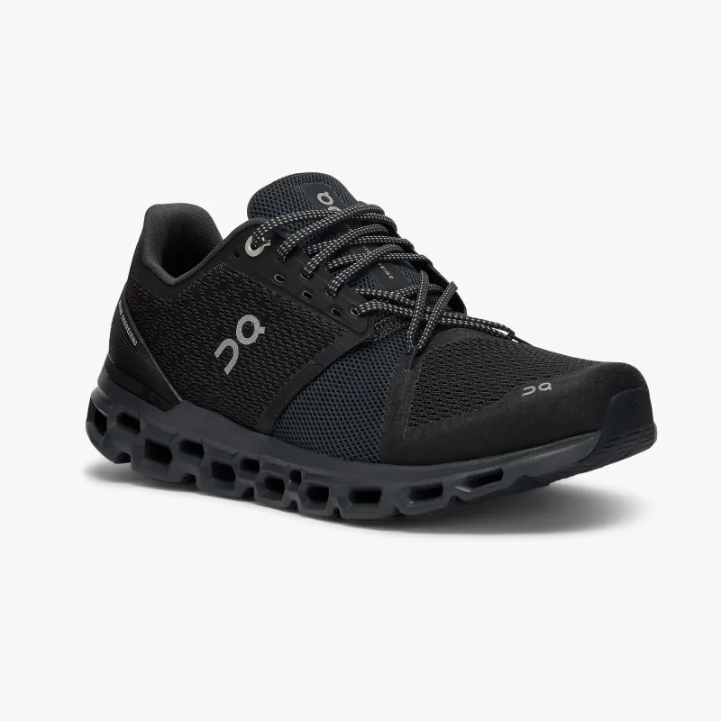 2019 On Running Cloudstratus Womens Black-5