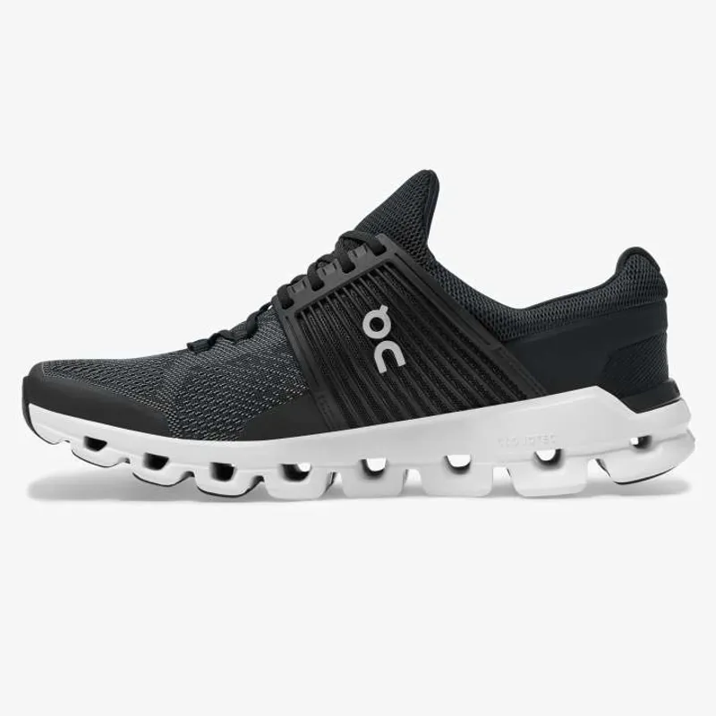 2020 On Running Cloudswift Mens in Black/Rock-1