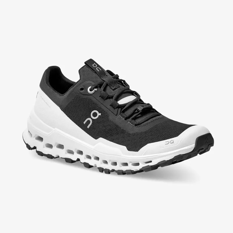 On Running Cloudultra Womens running shoe in Black/White-4