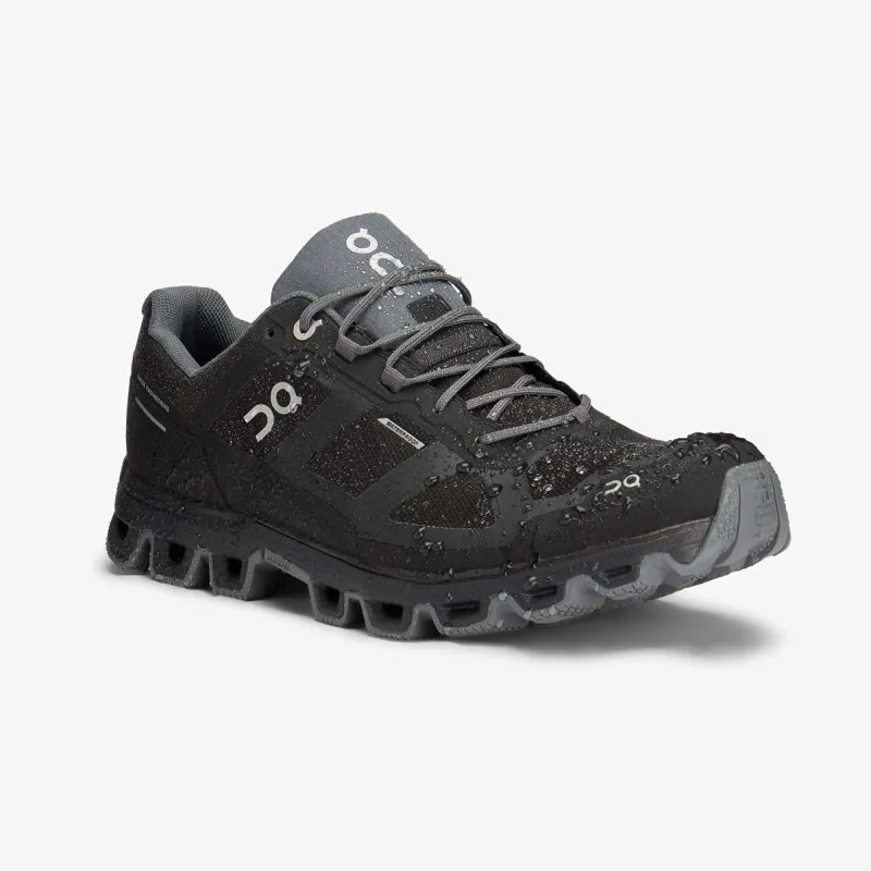 On Cloudventure Waterproof Mens in Black-1